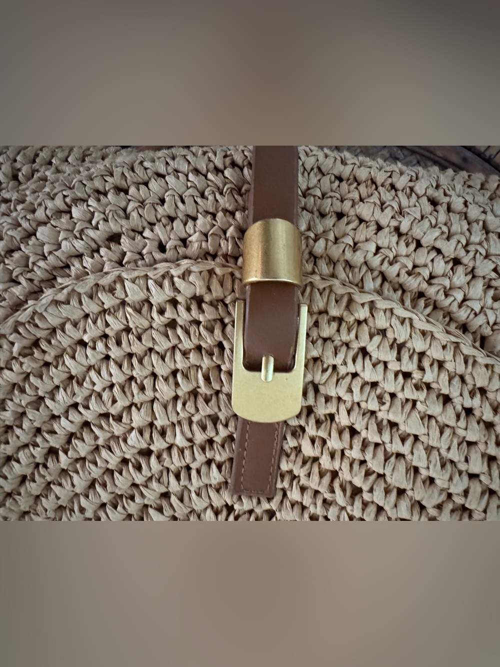 Reiss Raffia Tote Handbag - Picture 8 of 9